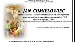 Zmarł Jan Chmielowiec. Żył 59 lat.