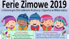 Ferie 2019: Warsztaty artystyczne, wyjazdy do kina - zobacz jakie atrakcje przygotował Gminny Ośrodek Kultury i Sportu w Miłoradzu