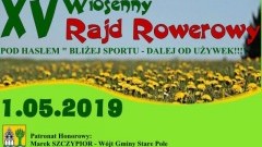 Gmina Stare Pole: XV Wiosenny Rajd Rowerowy pod hasłem „Bliżej sportu – dalej od używek!!!”