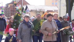 Tradycji stało się zadość – procesja Niedzieli Palmowej w Nowym Stawie.