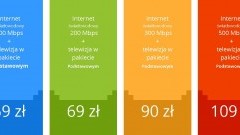 Nowe Pakiety z kanałami HD i 4K z internetem światłowodowym 100 MB/s, 200 MB/s, 300 MB/s i 500 MB/s.