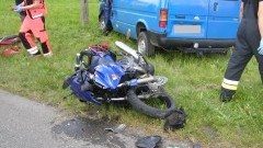 Śmiertelny wypadek z udziałem motocyklisty. Weekendowy raport malborskich służb mundurowych.