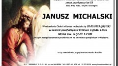 Zmarł Janusz Michalski. Żył 53 lata