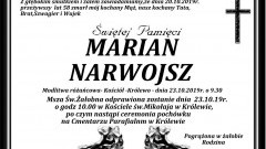 Zmarł Marian Narwojsz. Żył 58 lat