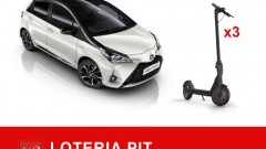 Za PIT można wygrać samochód Toyota Yaris Hybrid oraz 3 elektryczne hulajnogi.
