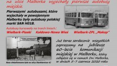60 lat temu na ulice Malborka wyjechały pierwsze autobusy miejskie.