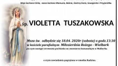 Zmarła Violetta Tuszakowska. Żyła 55 lat.