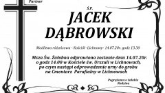 Zmarł Jacek Dąbrowski. Żył 50 lat.