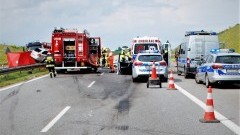 Autostrada A1. Pasażer osobówki zginął na miejscu.