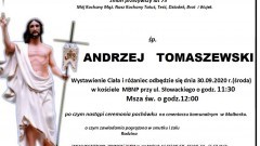 Zmarł Andrzej Tomaszewski. Żył 75 lat.