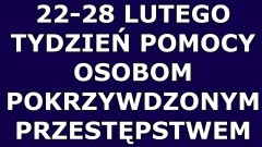 Nowy Dwór Gdański. Tydzień Pomocy Osobom Pokrzywdzonym Przestępstwem.