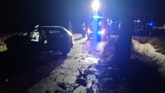 4 osoby trafiły do szpitala po uderzeniu osobówki w drzewo - weekendowy raport malborskich służb mundurowych.