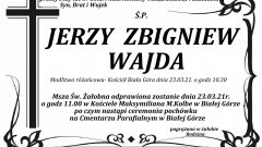 Zmarł Jerzy Zbigniew Wajda. Żył 67 lat.