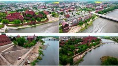 Malbork. Trwa budowa bulwaru nad Nogatem. Zobacz najnowsze wideo z drona - 21 maja 2021