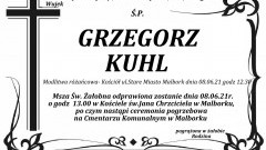 Zmarł Grzegorz Kuhl.