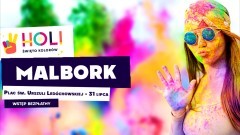 Malbork. Weź udział w kolorowym szaleństwie - Święto Kolorów Holi&#8230;