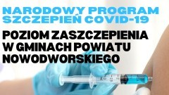 Krynica Morska z największą liczbą osób zaszczepionych w powiecie nowodworskim.