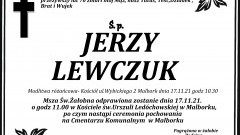 Zmarł Jerzy Lewczuk. Żył 70 lat.