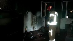 Malbork. Nocna akcja strażaków - pożar mieszkania na Grudziądzkiej.