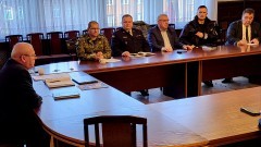 Malbork. Starosta spotkał się z samorządowcami w sprawie pomocy dla mieszkańców Ukrainy.