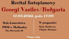 Malbork. Państwowa Szkoła Muzyczna zaprasza na recital fortepianowy.