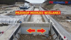 Przekop Mierzei Wiślanej. Zamykanie i otwieranie bramy w śluzie! 4K