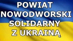Nowy Dwór Gdański. Zbiórka darów rzeczowych dla uchodźców z Ukrainy.