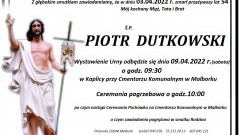 Zmarł Piotr Dutkowski. Żył 54 lata.
