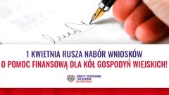 Malbork. Ruszył nabór wniosków o pomoc finansową dla kół gospodyń&#8230;