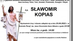 Zmarł Sławomir Kopias. Żył 90 lat.