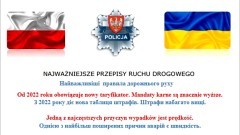 Najważniejsze przepisy ruchu drogowego - Найважливіші правила&#8230;