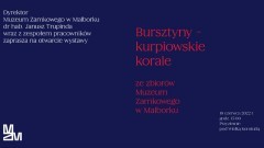 Malbork. Muzeum Zamkowe zaprasza na wystawę poświęconą bursztynom. 