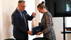 Nowy Dwór Gdański. W Starostwie Powiatowym podsumowano akcję Rowerowy maj.