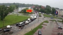 Zderzenie dwóch pojazdów na Rondzie Lotników Polskich w Malborku. Zobacz&#8230;