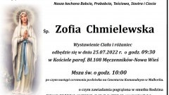 Zmarła Zofia Chmielewska. Żyła 93 lata.