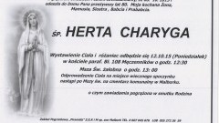 Zmarła Herta Charyga. Żyła 80 lat