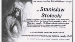 Zmarł Stanisław Stolecki. Żył 77 lat. 