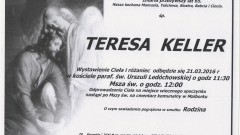 Zmarła Teresa Keller. Żyła 65 lat. 