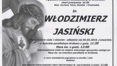 Zmarł Włodzimierz Jasiński. Żył 89 lat.