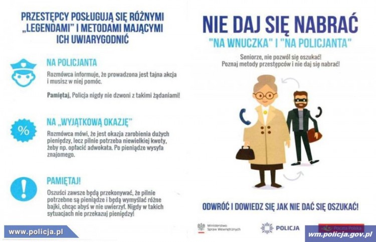 Dał się oszukać „na policjanta”. Policja ostrzega! - 16.09.2016