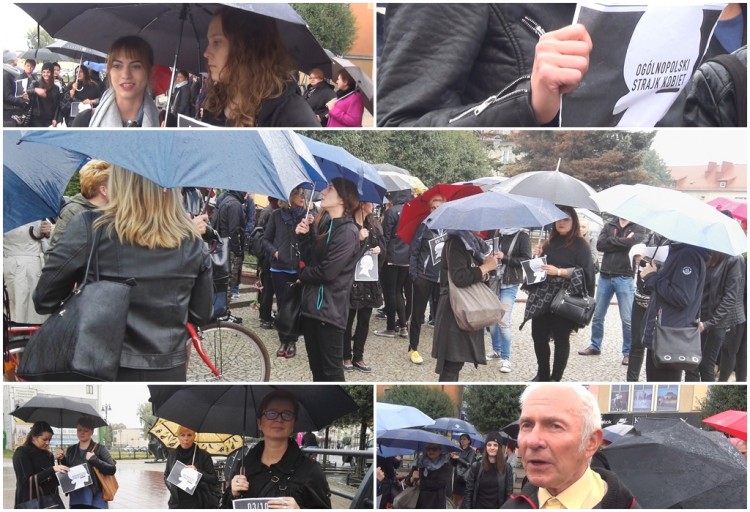 Czarny Poniedziałek w całej Polsce, również w Malborku - 03.10.2016