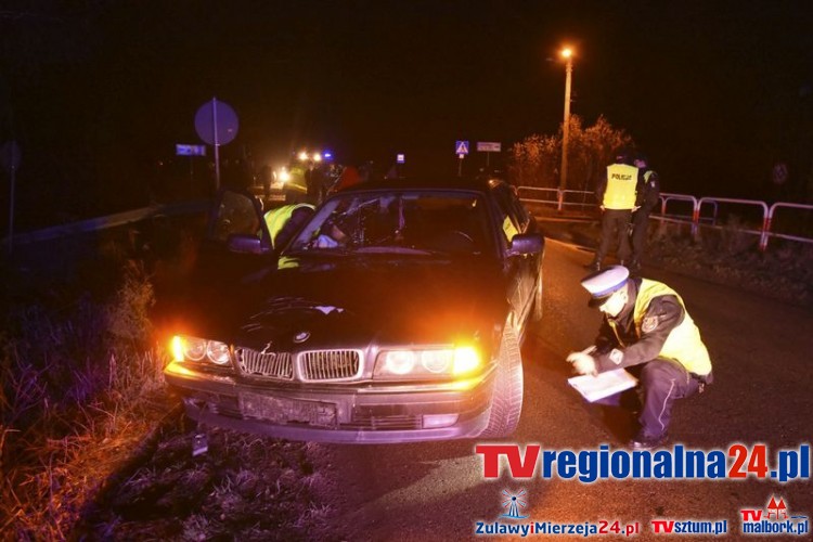 Elbląg: Tragiczny wypadek w Janowie/ k.Kazimierzowa. Pod kołami bmw&#8230;