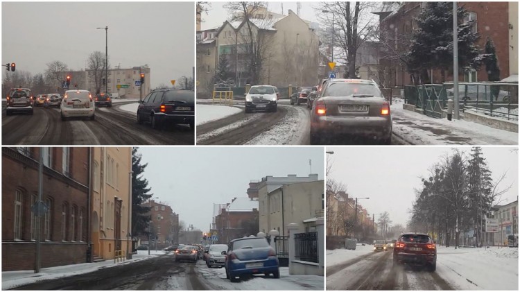 Zasypane ulice i chodniki. Akcja zima, czyli odśnieżanie w Malborku&#8230;