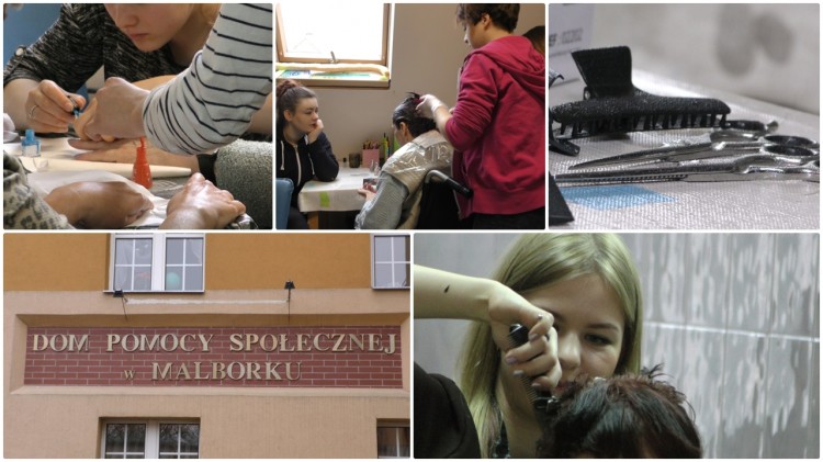 Taki Dzień Kobiet zapamiętają na długo. Młode fryzjerki z ZSP4 odwiedziły&#8230;