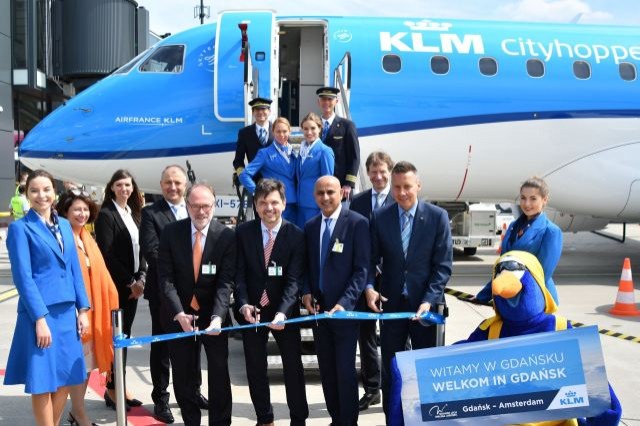 Ruszyła trasa Gdańsk - Amsterdam linii KLM - 15.05.2017