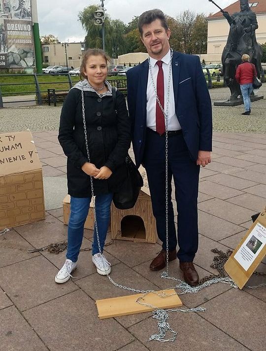 " Zerwijmy Łańcuchy", czyli protest przeciwko stałemu wiązaniu psów&#8230;