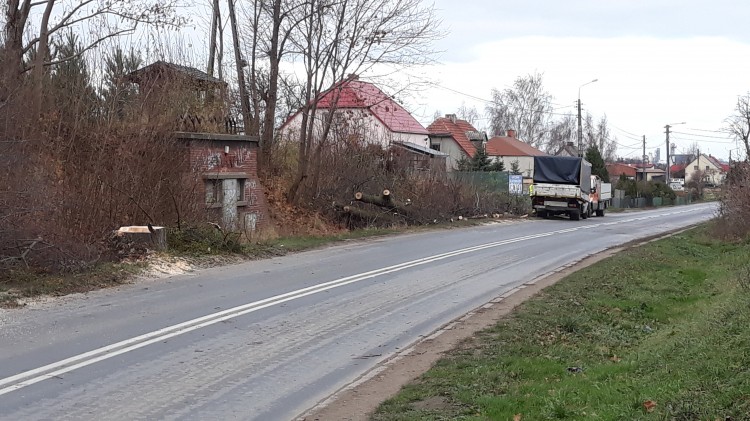 Ruszyły prace związane z przebudową drogi 515. Wycinka drzew w Nowej&#8230;