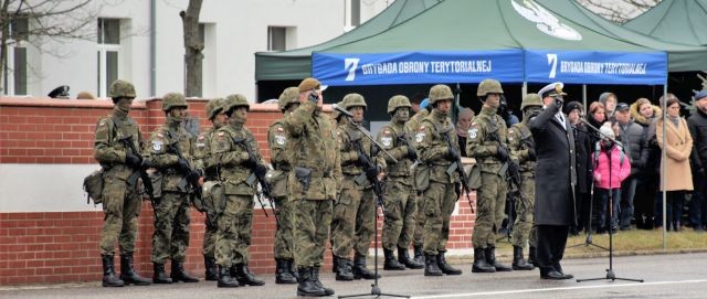 Terytorialsi złożyli przysięgę w Słupsku