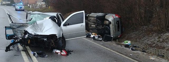 Wypadek śmiertelny na DK7. Policja kieruje ruchem.