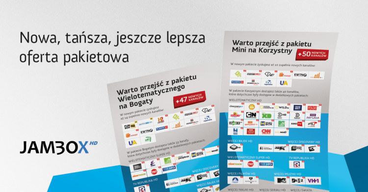 Nowa oferta Pakietów Podstawowych PLUS 